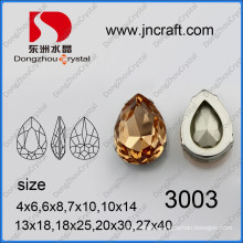 Drop Shaped Stone Pendant with Claw (DZ-3003)